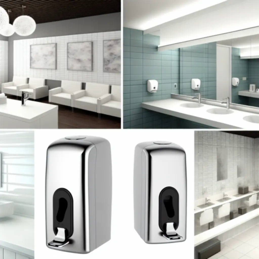 Dozowniki Asamd Auto w nowoczesnych wnętrzach: dom, biuro i restauracja