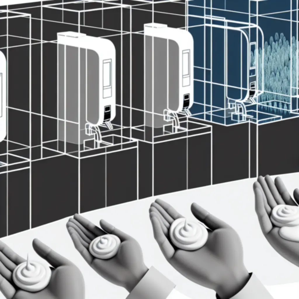 Różne tryby dozowania: płyn, piana i żel podczas użycia