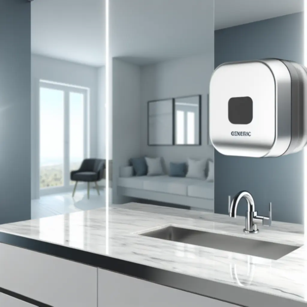 Instalacja automatycznego dozownika w nowoczesnej łazience